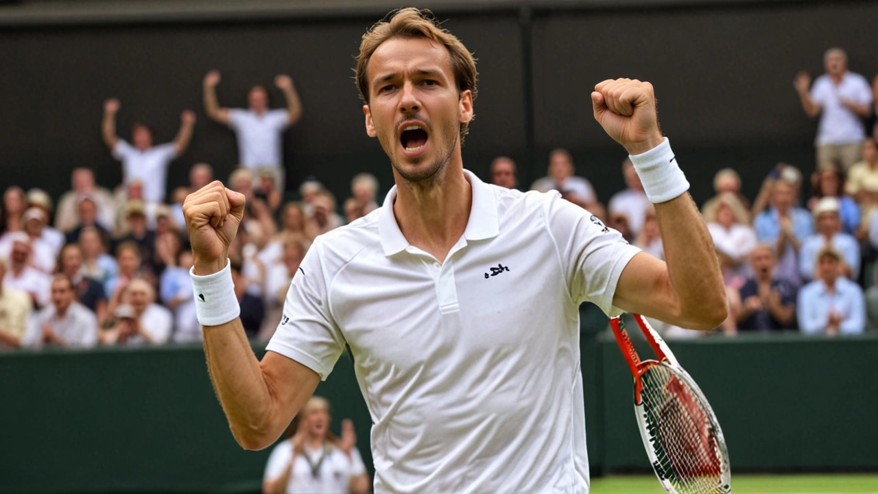 Medvedev supera Sinner em emocionante quartas de final de Wimbledon