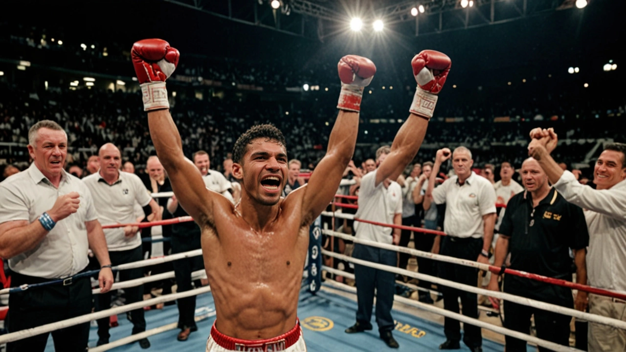 Robson Conceição Conquista Título Mundial de Boxe na Quarta Tentativa